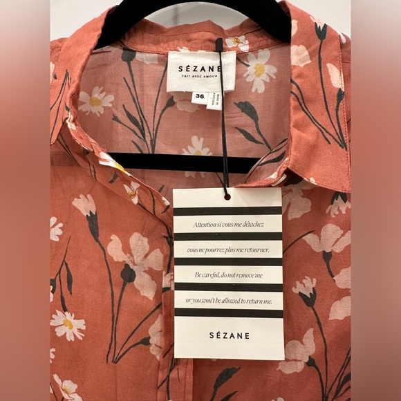 Sezane Pierro Daisy Flowers size 36 - Picture 4 of 5